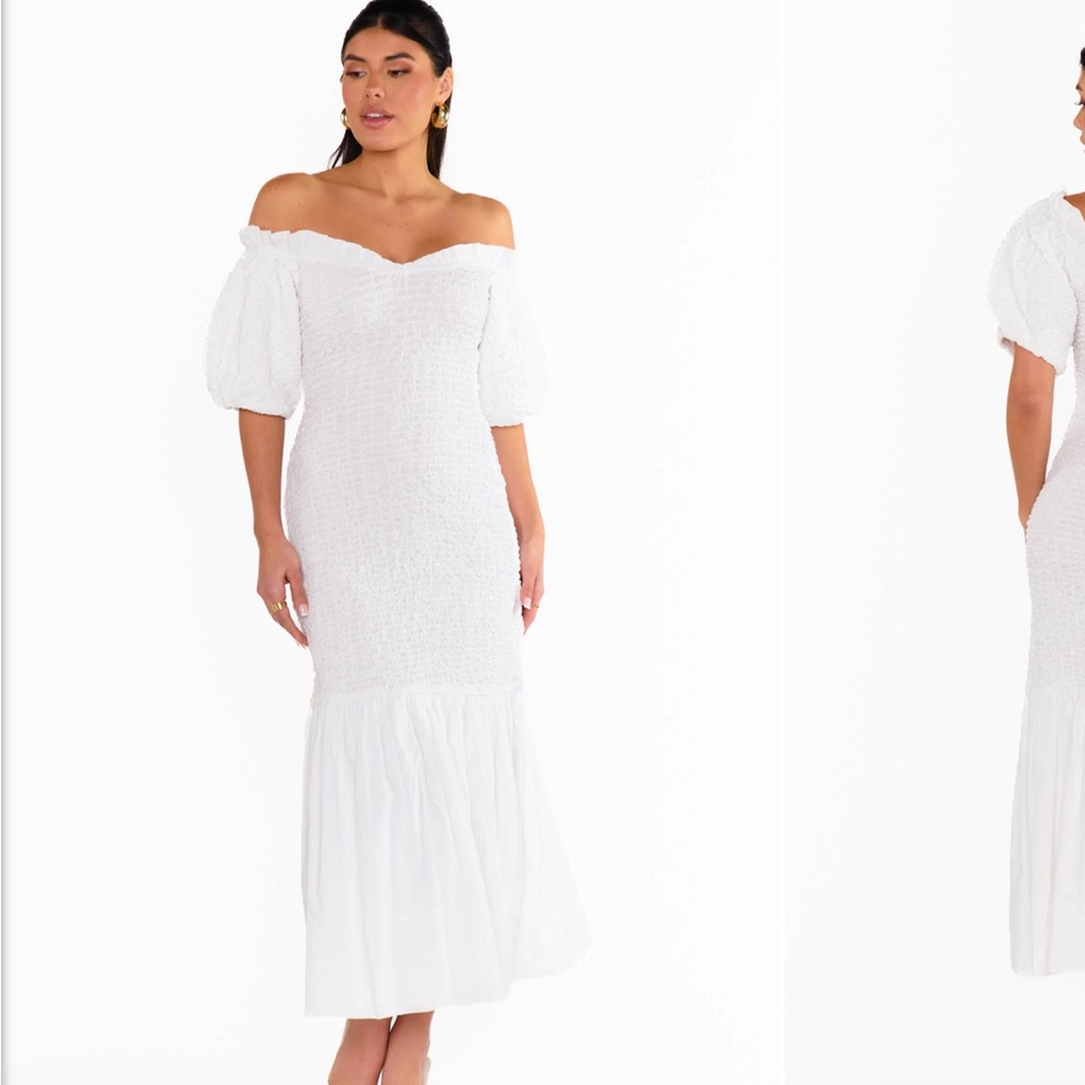 Elegant Off-Shoulder Dress
